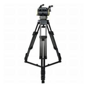 Cartoni S519 C20S Aluminum Tripod System with C20S Head, 2-Stage Heavy-Duty Tripod & On Ground Sp