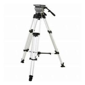 Miller System DS60 Fluid Head with 943 Heavy Duty EFP Alloy Tripod, Two Telescopic Handles, Sprin