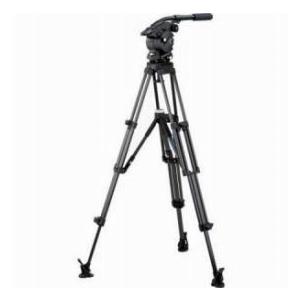 Vinten V8AS-AP2M Vision 8AS Pan and Tilt Fluid Head with Two Stage Aluminum Tripod, Mid-Level Spr