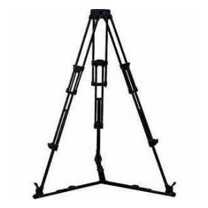 Vinten Black Vision 100 Tripod System, with Vision 100 Fluid Head, Dual Telescopic Pan Bars, 2-St