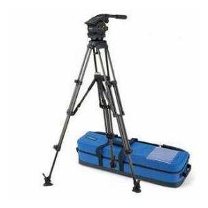 Vinten Black Vision 100 Tripod System, with Vision 100 Fluid Head, 2-Stage Carbon Fiber Pozi-Loc