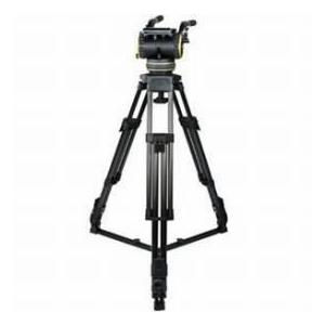 Cartoni S421 C20S Aluminum Tripod System with C20S Head with 1-Stage Heavy-Duty Tripod & On Groun