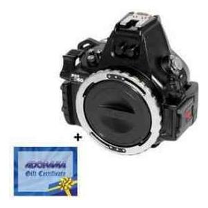 Sea & Sea RDX-D60 Underwater Housing for Nikon D60 & D40, Black with FREE $50.00 Adorama Gift Car｜worldselect