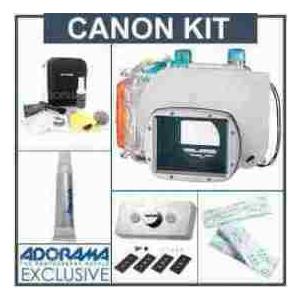 Canon WP-DC34 Waterproof Housing for PowerShot G11 Digital Camera with Accessory Kit( includes,Ca｜worldselect