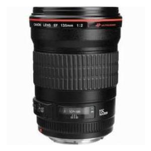 Canon EF 135mm f/2L USM AutoFocus Telephoto Lens - USA : ワールド