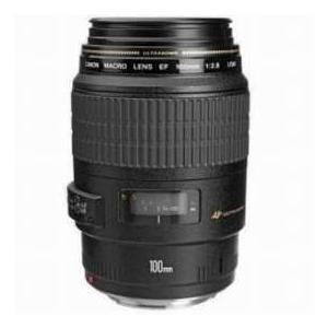 Canon EF 100mm f/2.8 USM Macro Auto Focus Lens - White Box - with USA Warranty