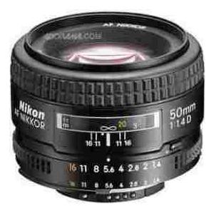 Nikon 50mm f/1.4D AF Nikkor Lens - Grey Market