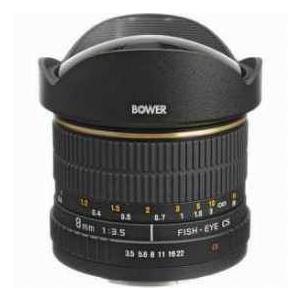Bower 8mm f/3.5 Fisheye Manual Focus Lens for Sony / Minolta Maxxum APS-C Autofocus Cameras｜worldselect