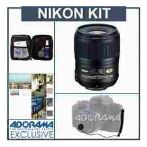 Nikon 60mm f/2.8G AF-S Micro Nikkor AF ED Lens - N...