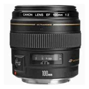 Canon EF 100mm f/2 USM Medium Telephoto AutoFocus Lens - USA