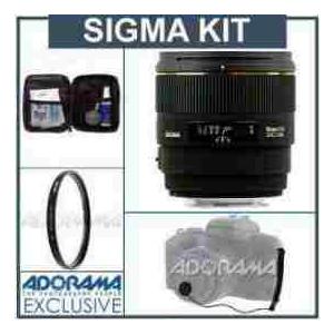 Sigma 85mm f/1.4 EX DG HSM Lens Kit, for Maxxum &amp; ...