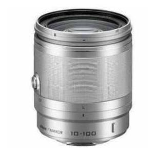 Nikon 1 Nikkor 10-100mm f/4.0-5.6 VR Lens for Mirrorless Camera, Silver, Nikon USA Warranty｜worldselect