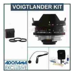 Voigtlander Super Wide Heliar 15mm f/4.5 M Mount Lens - Black - Bundle - with - Pro Optic 52mm Di｜worldselect