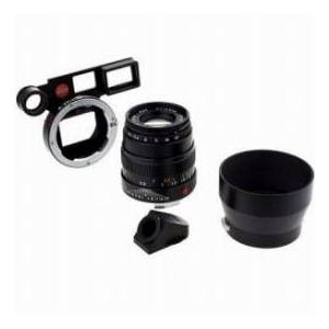 Leica 90mm f/4 Macro Elmar-M, Black, with Angle Fi...
