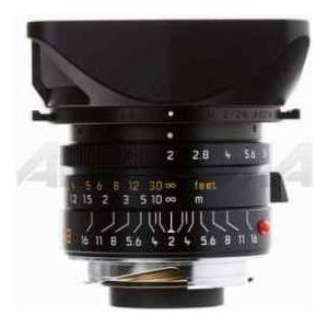 Leica 28mm f/2 SUMMICRON-M ASPHERICAL Wide Angle Manual Focus Lens for M System - USA