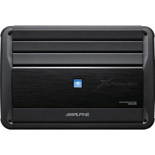 MRX-M110Alpine(アルパイン) モノブロック 1100W RMS X-パワーアンプ
