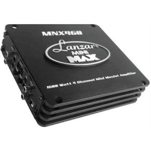 Lanzar(ランザー) Mnx460 1600w 4 Ch カーオーディオ アンプ アンプ 4Ch...