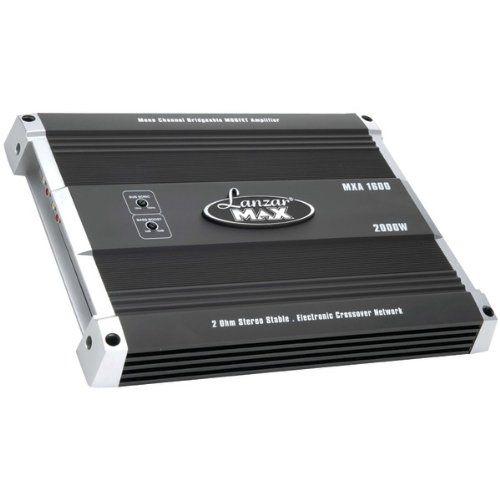Lanzar(ランザー) Mxa1600 2000w モノカーオーディオ アンプ アンプ 2000W