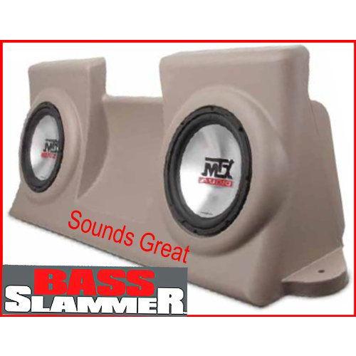 MTX ThunderForm アンプサブウーファー エンクロージャー (TAN) for FORD...