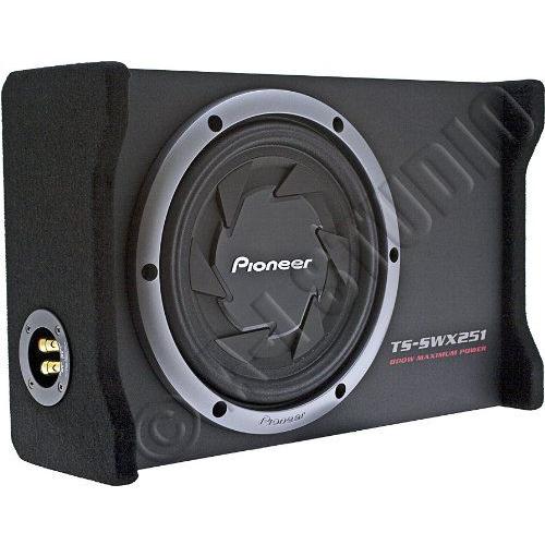 Pioneer(パイオニア) TS-SWX251 10” Flat サブウーファーWith エンクロ...