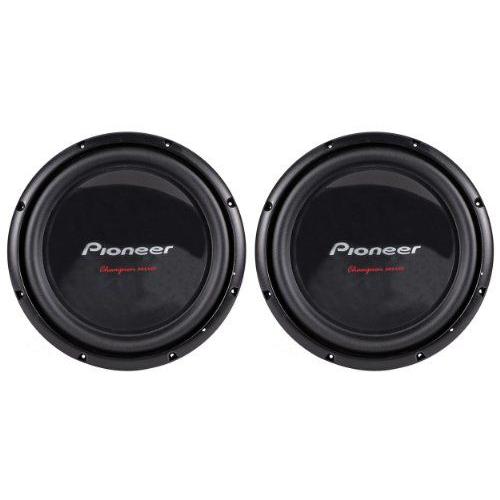 (2) Pioneer(パイオニア) Chアンプion TS-W309S4 12” 2800W Pe...