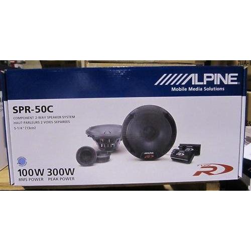 Alpine(アルパイン) SPR-50C 5.25” カーオーディオ コンポーネント システム (...