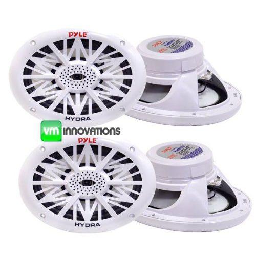 4) Pyle(パイル) PLMR692 6x9” 1040W Boat/マリンスピーカー