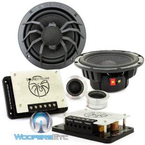 TC.6 - Soundstream(サウンドストリーム) 6.5 140W RMS 2-Way コンポーネントスピーカー システム｜worldselect