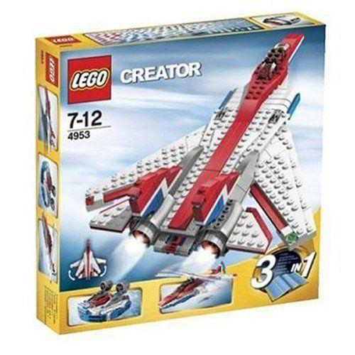 【LEGO(レゴ) クリエーター】 クリエイター・ジェット機 4953