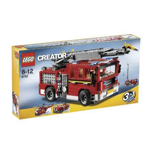 【LEGO(レゴ) クリエーター】 クリエイター 消防車 6752