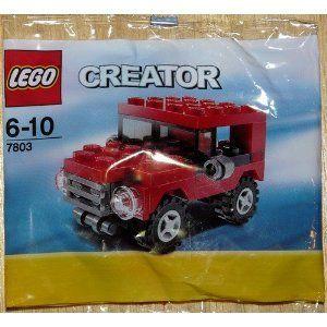 【LEGO(レゴ) クリエーター】 クリエイター 7803 ・ミニ ジープ CREATOR RED ...
