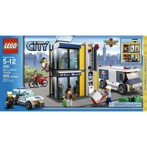 【LEGO(レゴ) シティ】 シティ - 銀行と現金輸送車- 3661　City Police Ba...