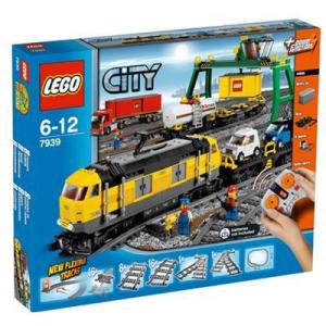 【LEGO(レゴ) シティ】 シティ トレイン 新カーゴ・トレイン 7939