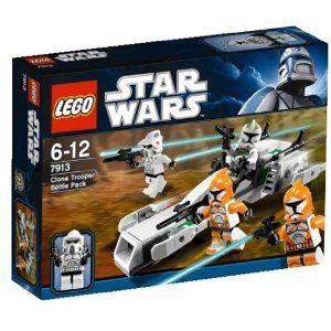 【LEGO(レゴ) スターウォーズ】 スター・ウォーズ クローントルーパー バトルパック 7913