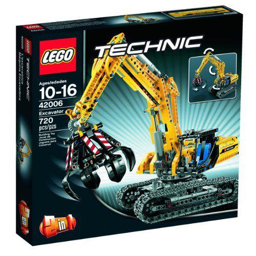 【LEGO(レゴ) テクニック】 テクニック パワーショベル 42006　