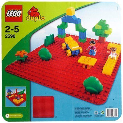 【LEGO(レゴ) デュプロ】 デュプロ 基礎板(赤) 2598