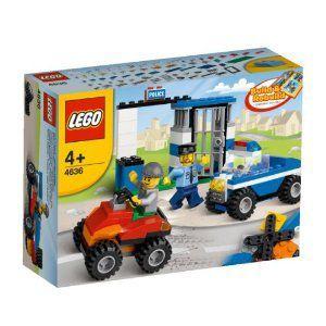 【LEGO(レゴ) 基本セット】 基本セット ポリスカーとろうや 4636