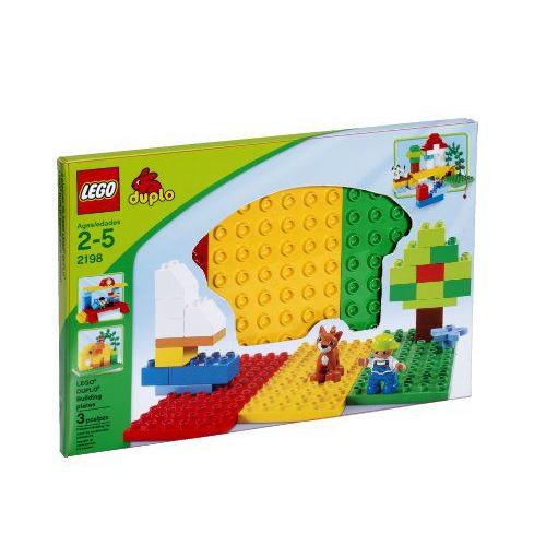 【LEGO(レゴ) デュプロ】 2198 3 Building Plates デュプロ プレート3枚...
