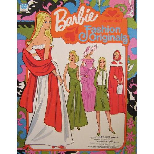 Barbie(バービー) ファッション Originals Paper 人形 Book (1976 ...