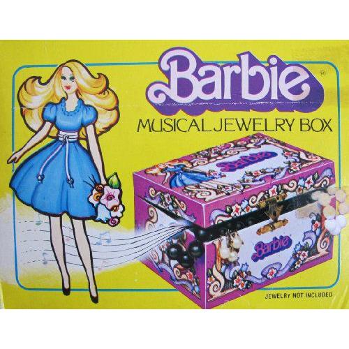 ビンテージ Barbie(バービー) MUSICAL JEWELRY BOX / ”Mirror” ...