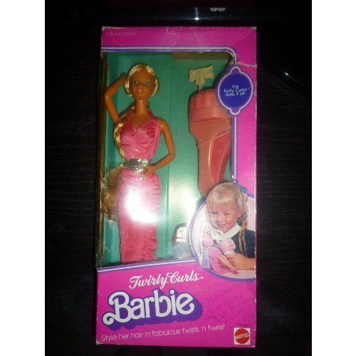 1982 Mattel Barbie(バービー) Twirly Curls Blonde NO. 5...