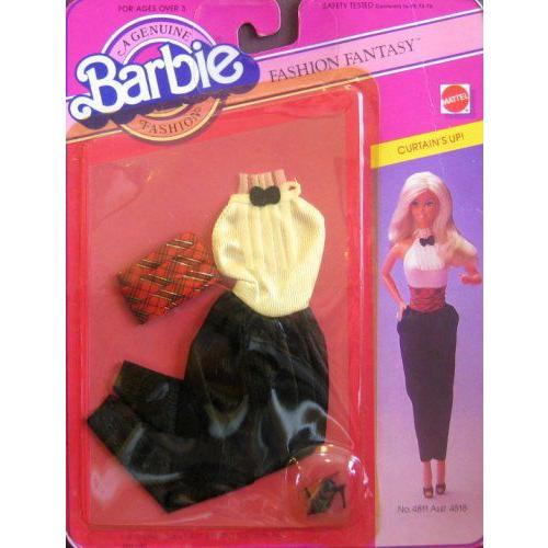 1983 Barbie(バービー) Curtain's Up ファッション Fantasy 洋服