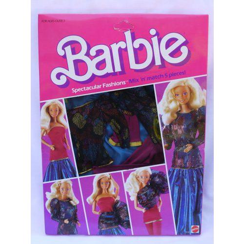 Barbie(バービー) Spectacular ファッション Black/Blue/Red/Gol...