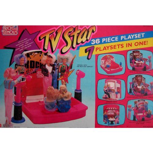 Rich &amp; Famous TV STAR Playset For Barbie(バービー) &amp; 1...