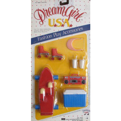 Dream Girl USA ファッション Play アクセサリー For Barbie(バービー)...