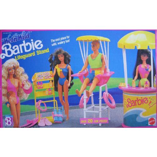 Wet 'n Wild Barbie(バービー) Lifeguard St＆ Playset / 2...