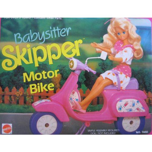 Barbie(バービー) BABYSITTER スキッパー Motor Bike - Pink スク...