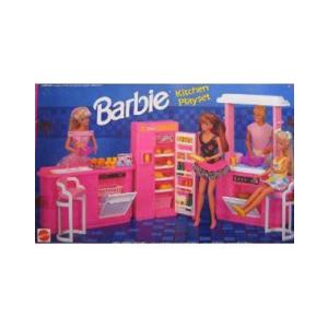 Barbie(バービー) Kitchen Playset (1992 Arcotoys， Matte...