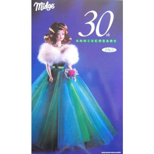 Barbie(バービー) MIDGE 30周年記念 PORCELAIN 人形 1963 限定 エディ...