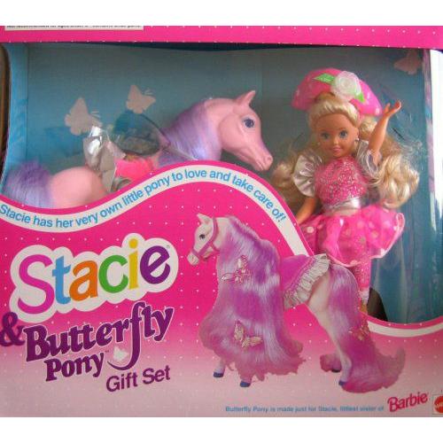 Barbie(バービー) STACIE &amp; Butterfly Pony ギフトセット (1993)